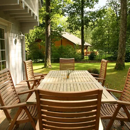 Countryside Chalet In Sur Ourthe With Sauna Balcony * Bomal